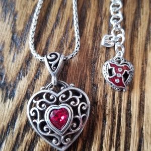 Brighton "Go Red Dress" necklace